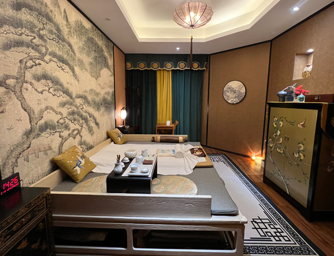 杭州余杭足疗减压会所环境展示（二）一种真挚的艺术生活态度